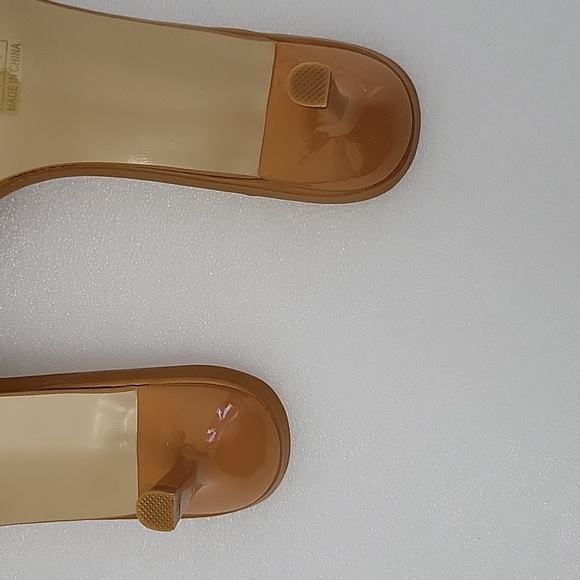 Women's slippers, fashion woven lightweight sandals, comfortable mid heel - Picture 6 of 10